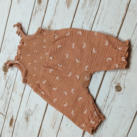 Grayson Mini Copper Rainbows Romper 0-3M - Picture 2 of 5